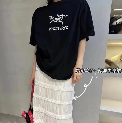 D030103时尚短袖T恤OS宽松落肩版型男女同款 商品图1