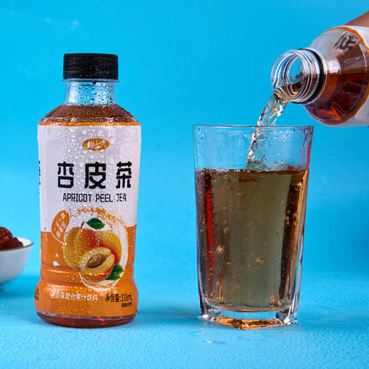 【超值一瓶不到2元❗️杏皮复合果汁饮品】甄选品质原料制作，杏皮/苹果干/山楂干，夏季果味水特价杏皮茶饮料L 商品图2