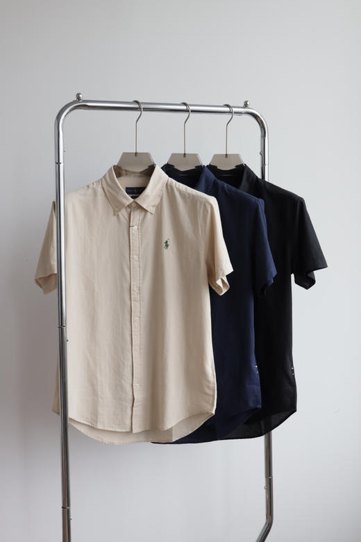 R.L 小馬全棉洗水 短袖衬衫 TX391 商品图4