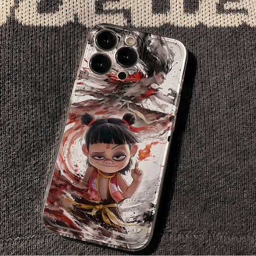 【哪吒2魔童闹海！苹果安卓手机壳】适用苹果16手机壳vivoIQOO透明软oppo华为mate小米。ry 商品图2