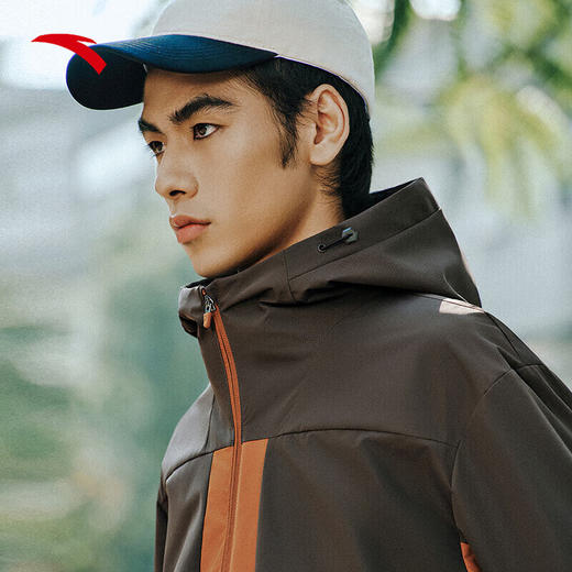 安踏（ANTA）樊振东同款  防泼水外套男子防风运动夹克上衣152517638S 商品图2