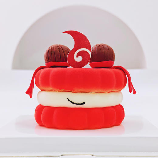 哪吒Emoji园形蛋糕（哪吒系列） | 糕匠 商品图0