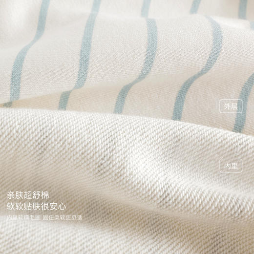 马克珍妮女童复古撞色宽松条纹卫衣2025年春装新款250155 商品图4