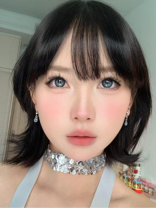 『大直径半年抛』 Blushgirl-暗黑人鱼-14.5mm【半年抛 度数0-800度 无525/575】 商品图6