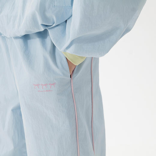 马克珍妮女童排汗透气运动裤儿童裤子束脚裤2025年春夏新款250285 商品图4