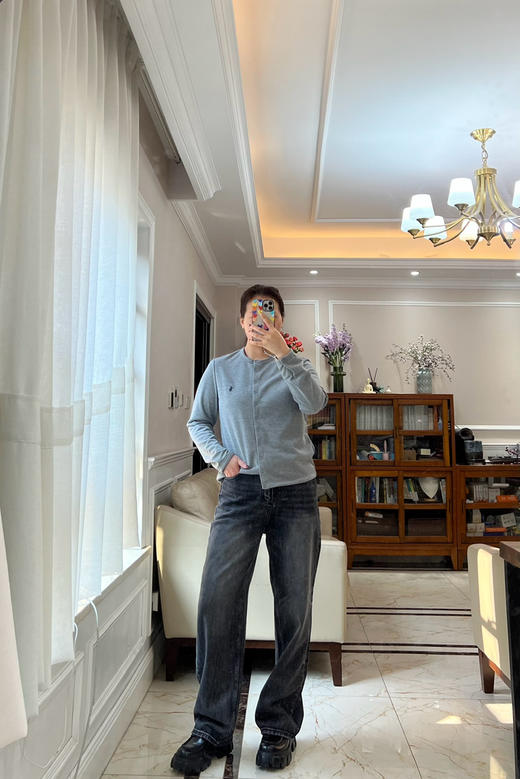 31-3  CE重工水洗阔腿裤 我穿40码 3月8号发 商品图9