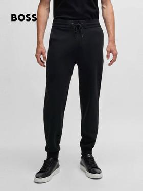 H.B 25春季新款 双面针织宽松收口长裤卫裤 WK788