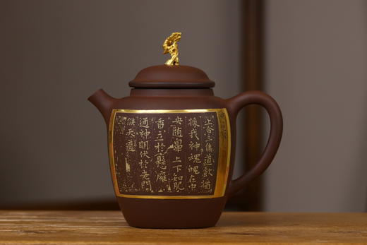 云南建水紫陶纯手工名家制作陈学壶 商品图1