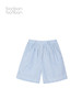 蓝色细格短裤 商品缩略图0