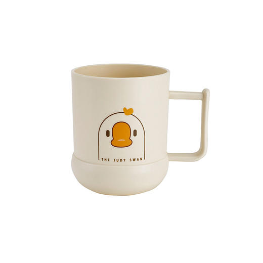 口杯杯情侣pp新款带刷牙柄杯子儿童水杯杯塑料圆形洗漱卡通漱口杯 商品图4