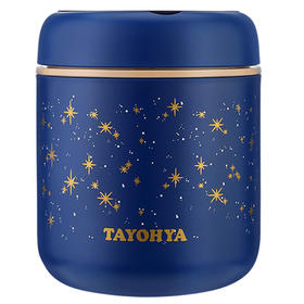 多样屋TA21-0011BP皓天迷你不锈钢汤罐530ML