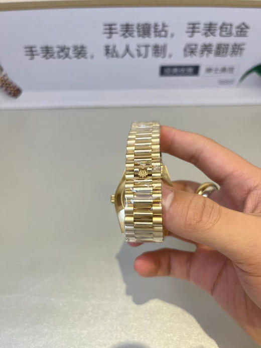 （黑冰糖圈口手工镶嵌钻石）NOOB Factory新力作V2升级版 劳力士Rolex星期日志型40mm 搭载原版3255自动机械机芯228239系列腕表，40毫米直径，研发耗时16个月！原版1比1开模 商品图13