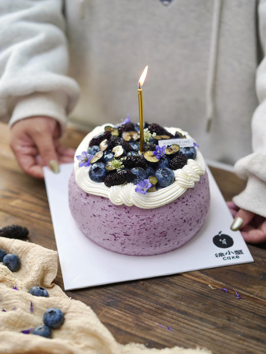 【桑葚紫米薰衣草】桑葚果肉+现熬桑葚果酱+糯叽叽的紫米+特调薰衣草桑葚奶油，一口下去巨满足！ 商品图1