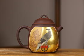 云南建水紫陶纯手工名家制作陈学壶