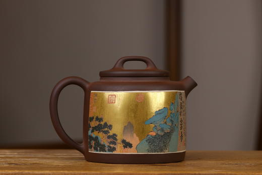 云南建水紫陶纯手工名家制作陈学壶 商品图3