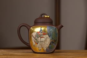 云南建水紫陶纯手工名家制作陈学壶