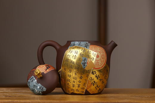 云南建水紫陶纯手工名家制作陈学壶 商品图2