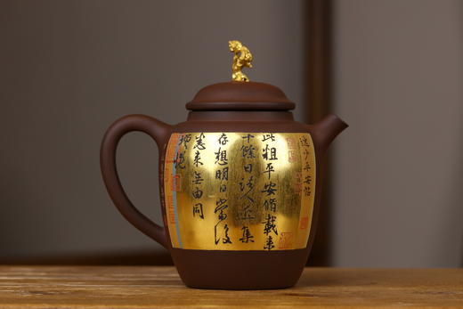 云南建水紫陶纯手工名家制作陈学壶 商品图0