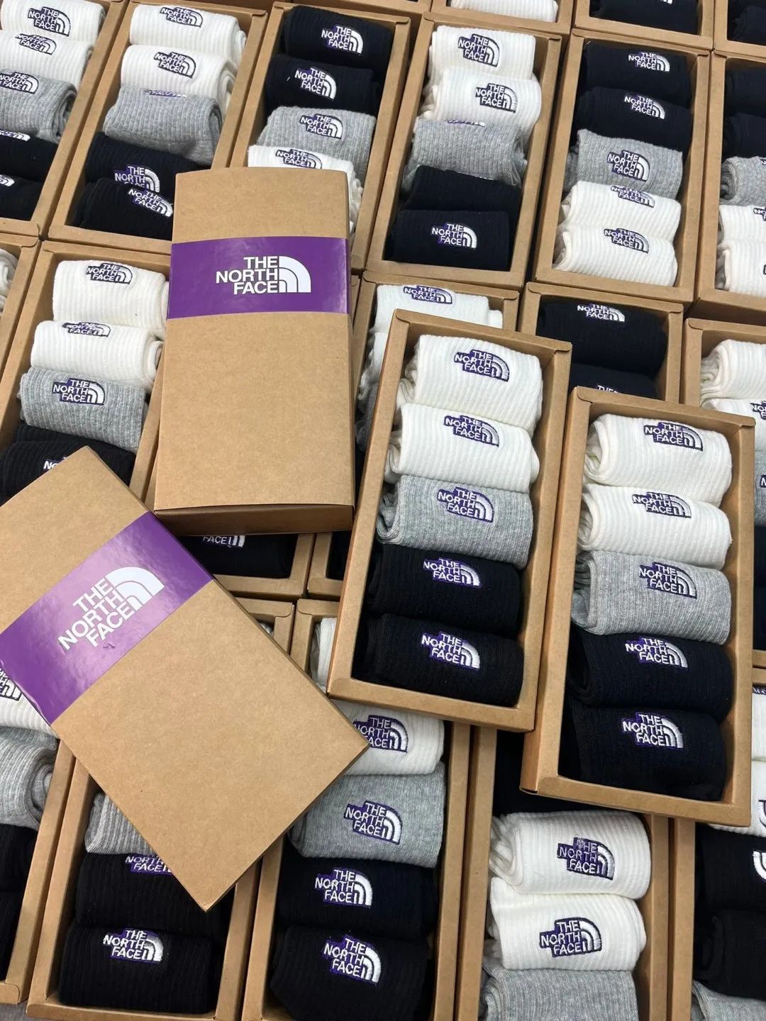 紫标机能系列情侣款中帮袜