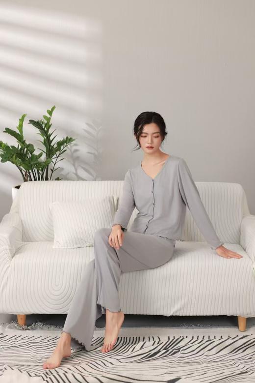 家居睡衣上下套古卉家居DY58875 商品图1