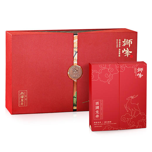 【2026年新茶预售】狮峰丨瑞鹿礼盒 西湖龙井 绿茶 明前特级 100g 预计4月5日发货  商品图5