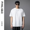 PINLI品立2025春夏新款拼接口袋短袖T恤男士潮牌宽松休闲体恤上衣GD251211128 商品缩略图0
