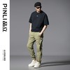 PINLI品立2025春夏新款拉链束脚工装裤男士机能风潮牌休闲长裤子GD251217108 商品缩略图1