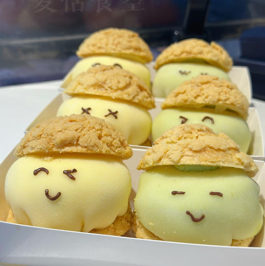 泡芙雪媚娘（约12点做好）芒果和抹茶生巧口味 商品图1