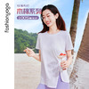 凡圣瑜伽 设计感圆领短袖F15322 商品缩略图2
