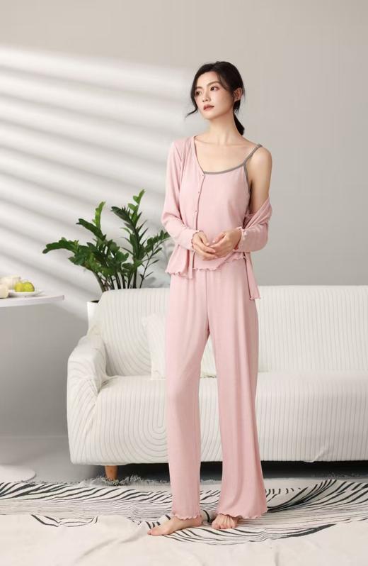 家居睡衣上下套古卉家居DY58875 商品图3