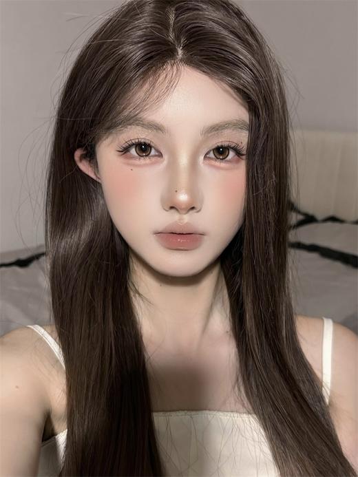 Yeelens旗下 半年抛· S05肉桂可可&S06珍珠琥珀&S07黑金玛瑙 14.2mm白狮参考着色中等直径  2片 商品图4