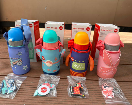 正品爱慕莎品牌316儿童保温杯 商品图1
