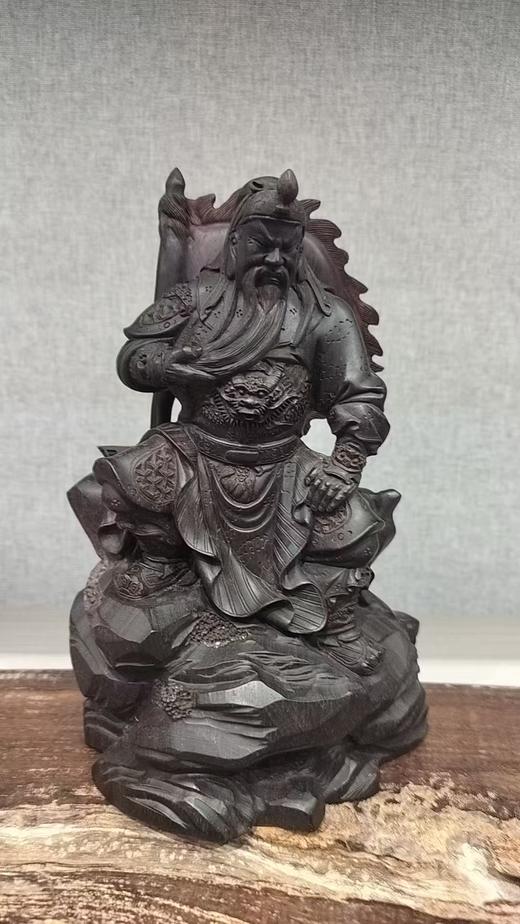 关公摆件/小叶紫檀21*14cm 商品图0