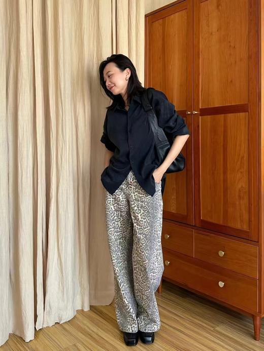 分镜头集成店25春新品真皮时尚百搭久穿不累厚底方头中筒靴 商品图2