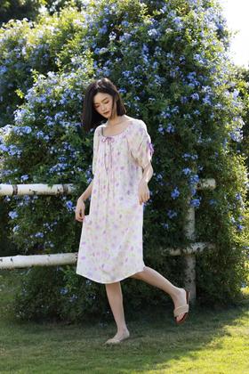 家居睡衣古卉家居裙BX52064