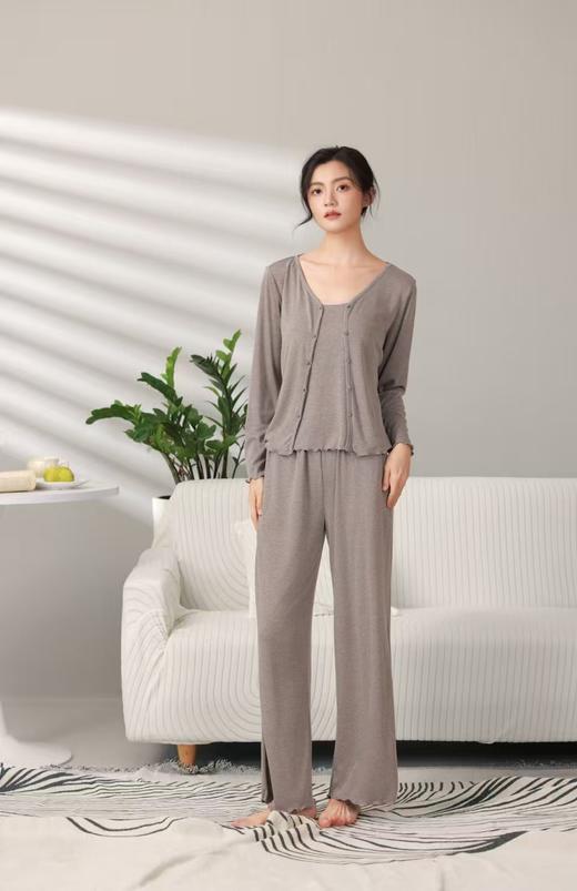 家居睡衣上下套古卉家居DY58875 商品图7