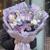 浅紫色系混搭花束 商品缩略图0