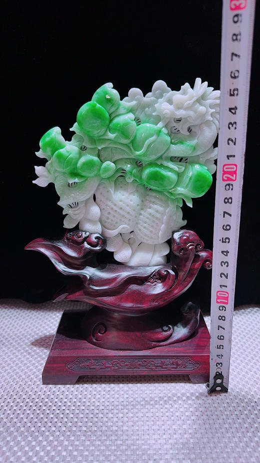 620886翡翠摆件【生意兴隆】 商品图1