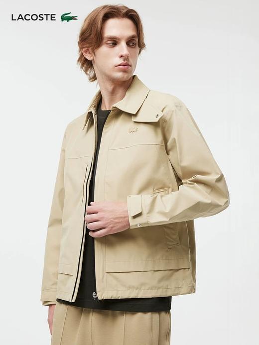 鱼仔 简约轻户外老钱风 隐藏袋翻领防风设计薄款夹克 特惠 Z-15071 商品图4