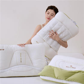 【双旦秒杀】自然醒A类全棉荞小白颈椎枕头护颈椎助睡眠专用成人荞麦壳枕芯女生睡觉舒适反牵引整头XK（不参与优惠券）