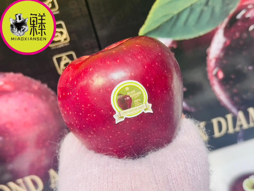 喵菓基地～甘肃天水黑钻苹果（礼盒5-6斤装12枚）全国包邮 商品图2