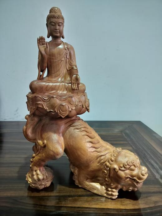 文殊菩萨摆件/红豆衫36*23cm 商品图0