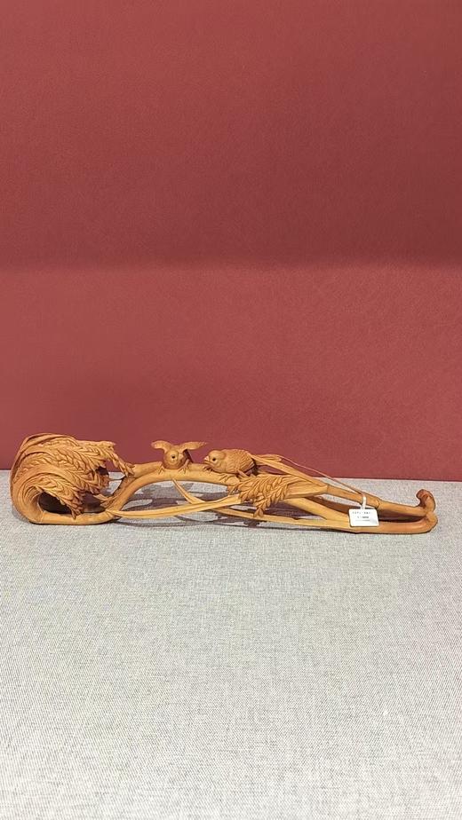 岁岁平安黄杨木摆件 商品图0