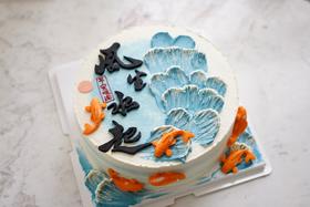 祝寿奶油蛋糕 | 鲜果原味奶油 - 风生水起