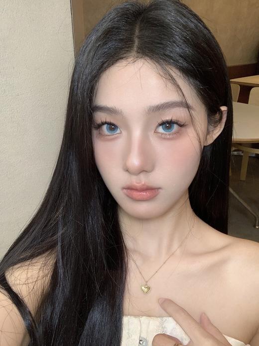 Yeelens旗下 半年抛· S08圣灵玻璃海&S09神明少女 14.2mm白狮参考着色中等直径  2片 商品图5