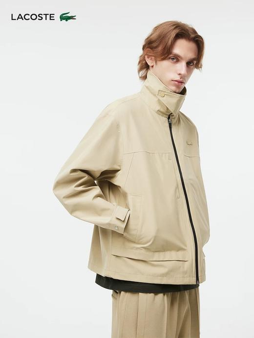 鱼仔 简约轻户外老钱风 隐藏袋翻领防风设计薄款夹克 特惠 Z-15071 商品图5