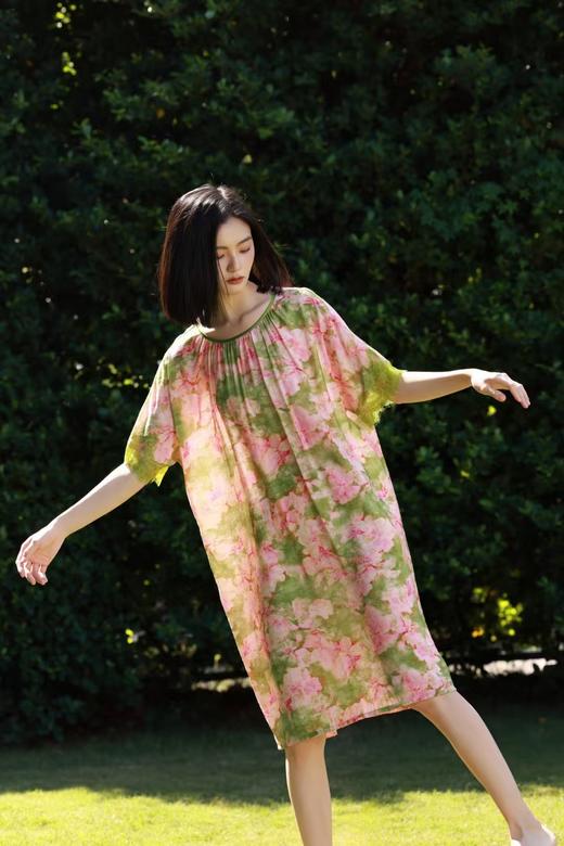 家居睡衣古卉家居女士长裙SX52099 商品图2