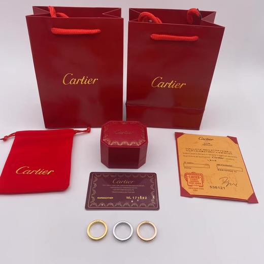 D030245love系列万年青窄式两排钻满天星戒指 商品图2