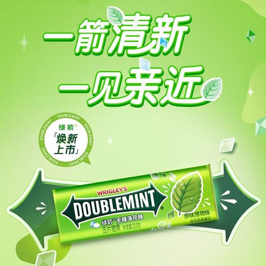 绿箭原味薄荷味无糖薄荷糖 35粒 23.8g 商品图1