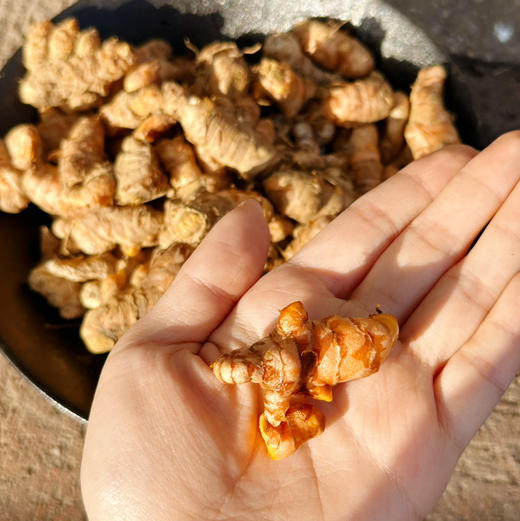 【生态姜黄肉桂】白瘦活力不是梦｜破除瘀堵行气｜不焦虑不抑郁｜无农残无科技无添加｜微量元素丰富｜每天正常刷牙不会着色（姜黄见光脱色 印度人用姜黄以黄祛黄做美白面膜） 商品图9